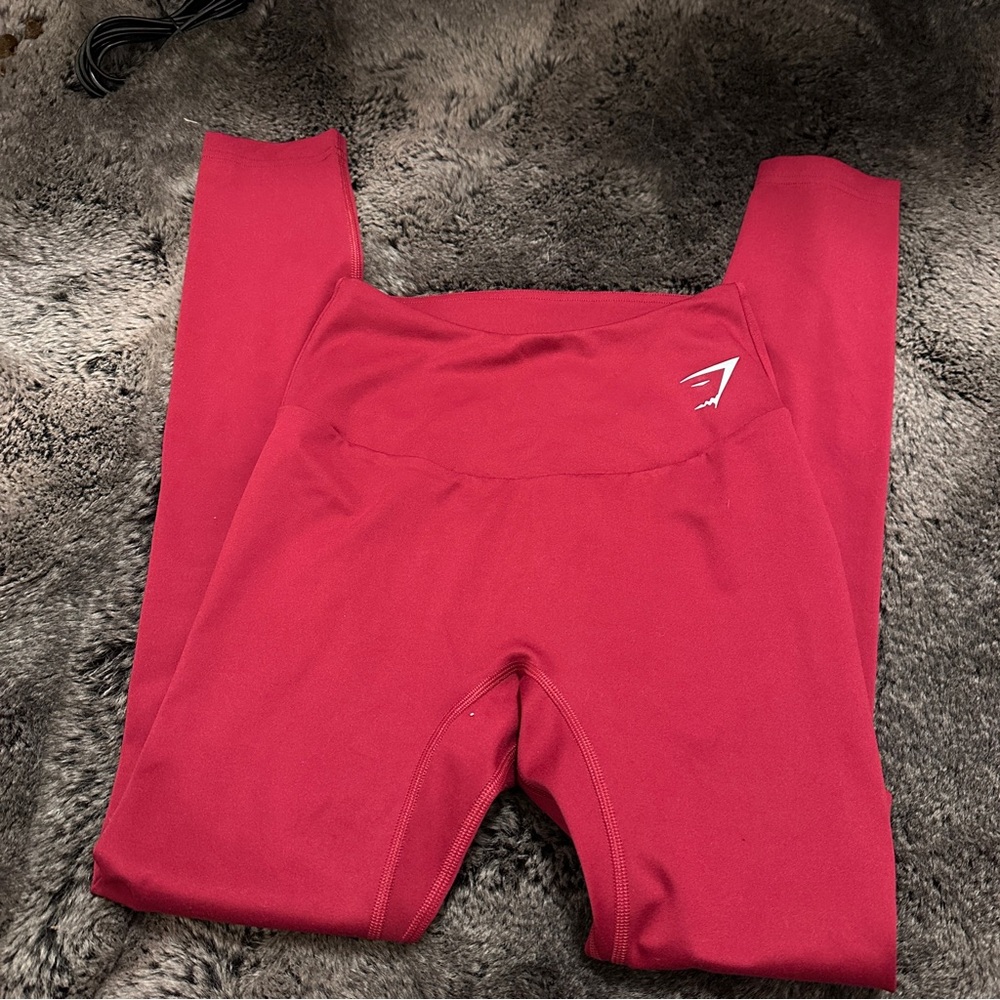 Gymshark leggings red small